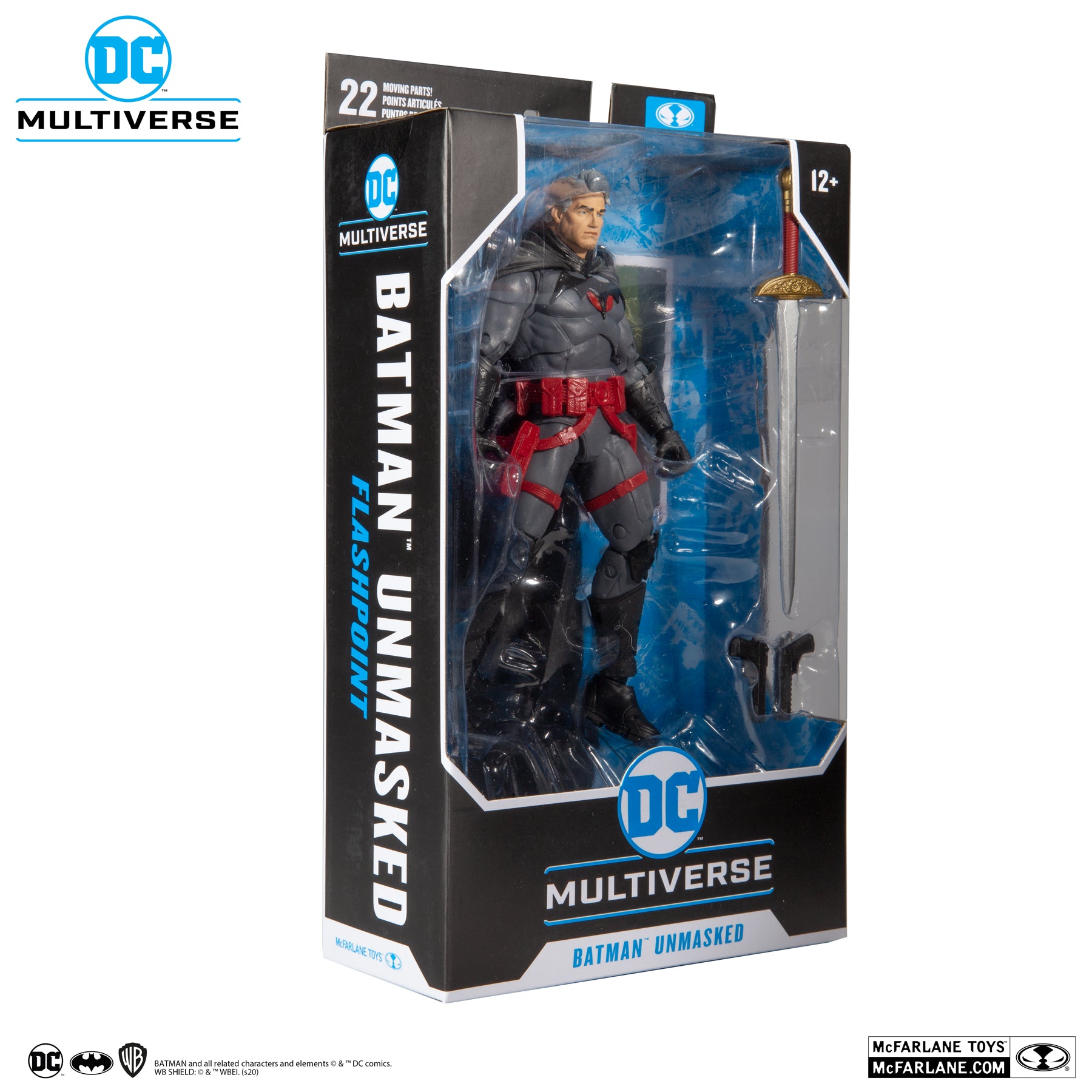 Thomas Wayne Flashpoint Batman Unmasked Action Figure