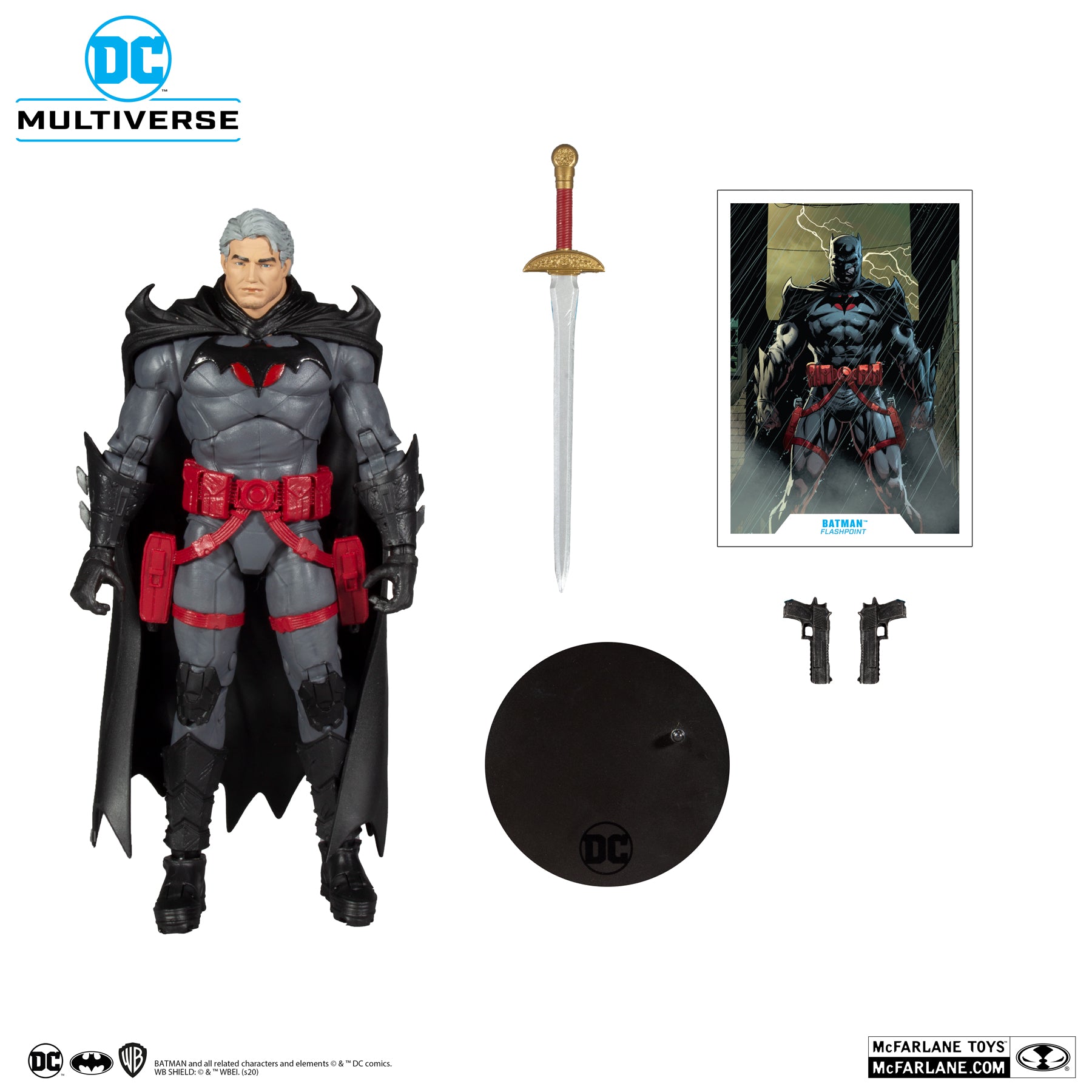 Thomas Wayne Flashpoint Batman Unmasked Action Figure