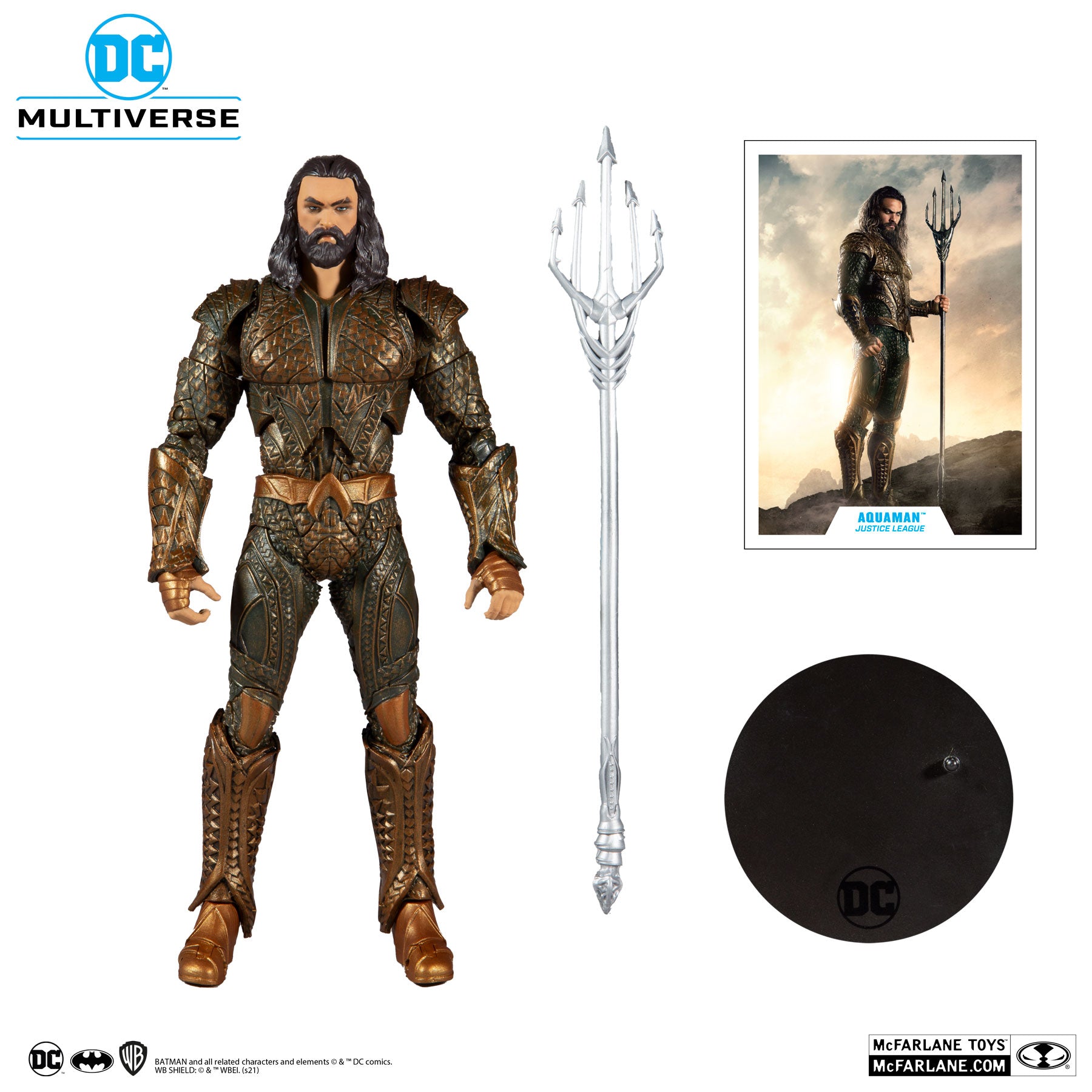 Aquaman Justice League 2021 Action Figure