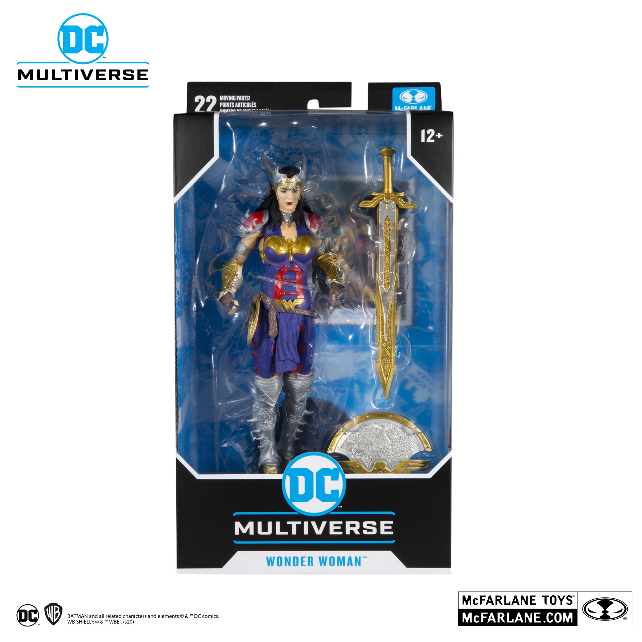 Wonder Woman Designed by Todd McFarlane Action Figure By McFarlane