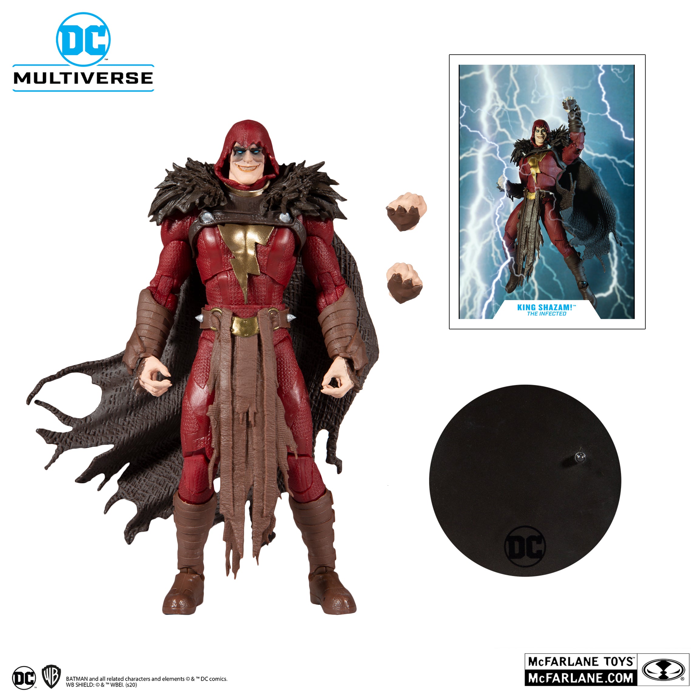 King Shazam! (The Infected) Action Figure