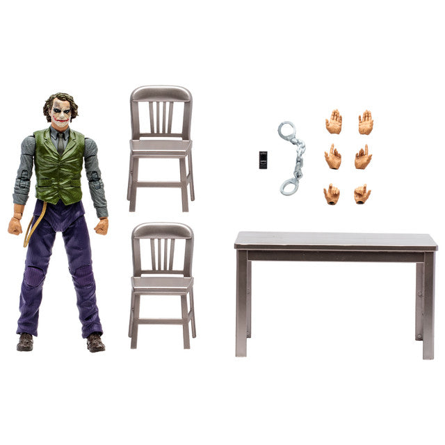 The Joker Interrogation Room (The Dark Knight) Gold Label Action Figure
