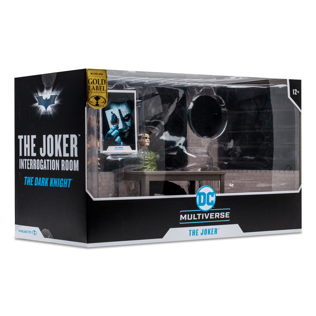 The Joker Interrogation Room (The Dark Knight) Gold Label Action Figure