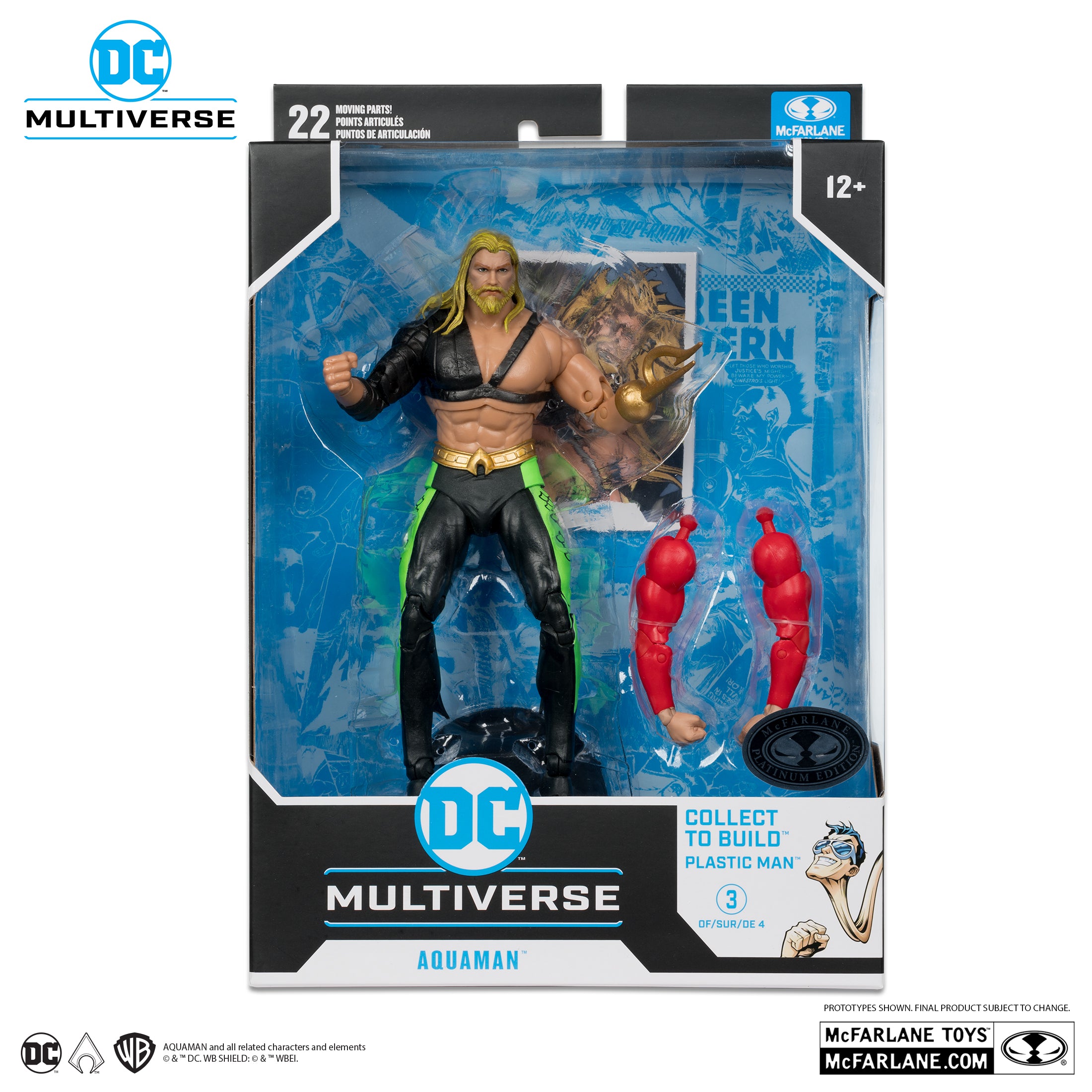 Aquaman (JLA) 7" Build-A-Figure BY MCFARLANE