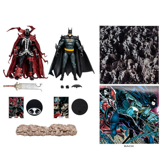 Batman & Spawn (Based on Comics by Todd McFarlane) Figures 2-Pack