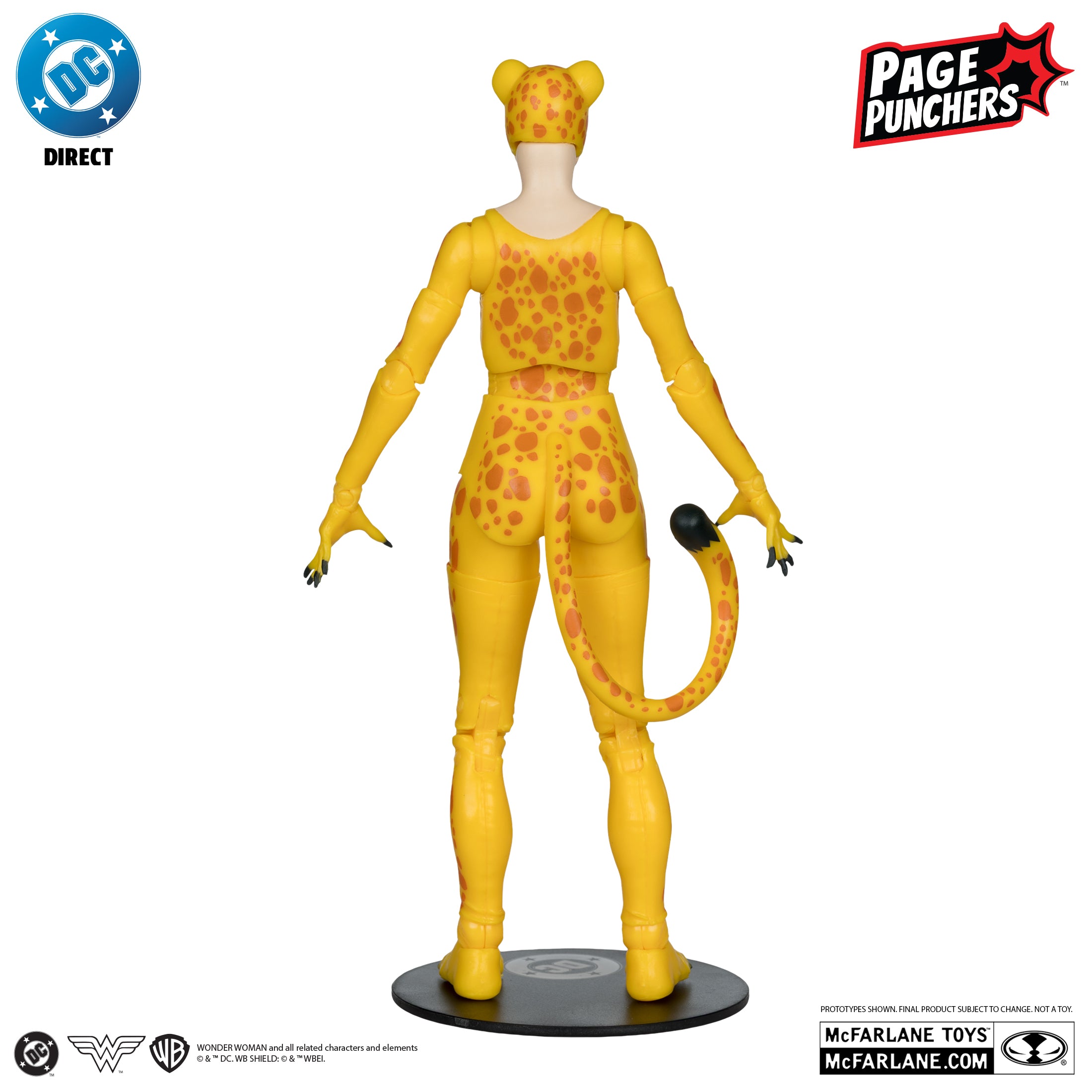 Cheetah (Crisis on Infinite Earths) with Comic (Page Punchers) Red Platinum Edition Action Figure