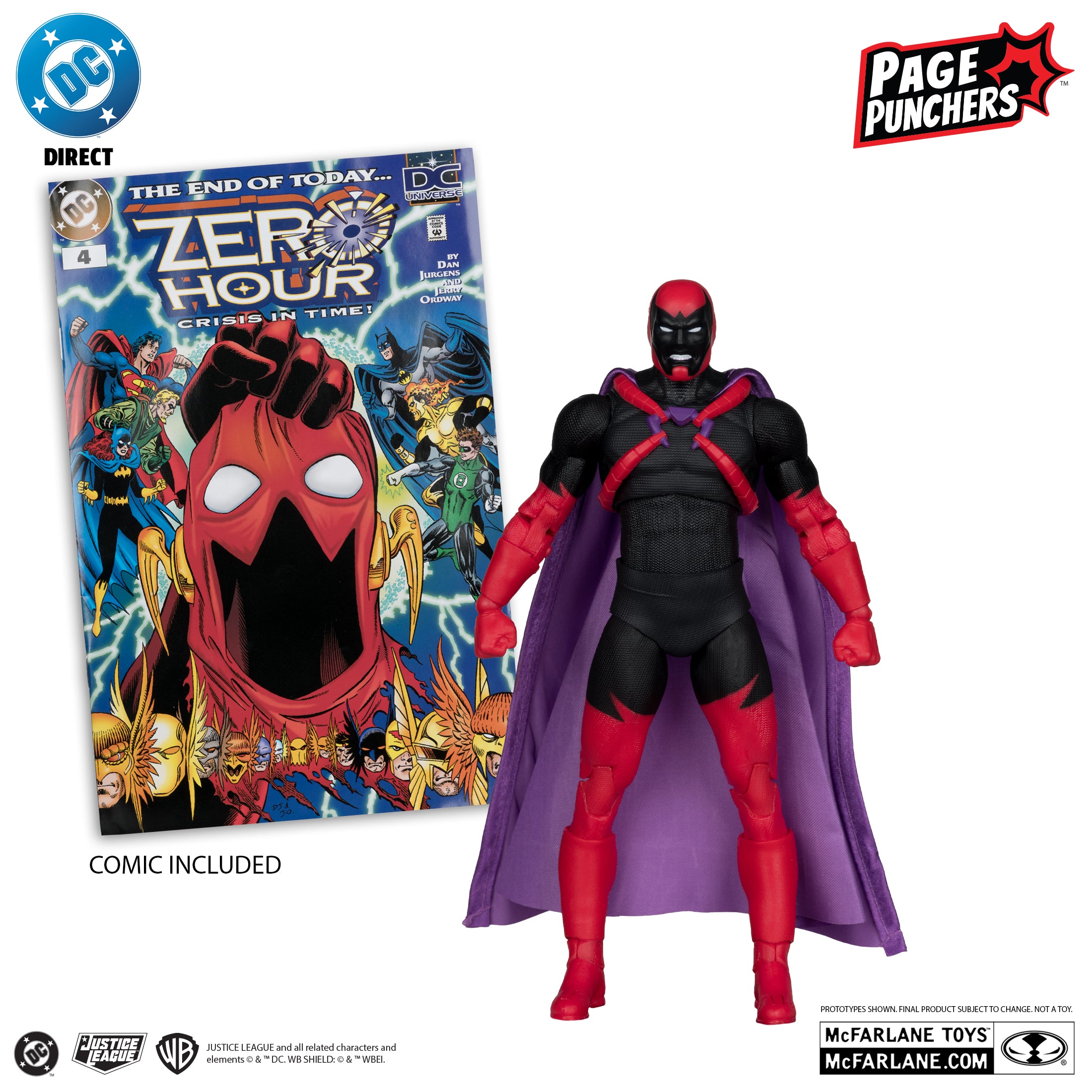Extant (Zero Hour) with Comic (Page Punchers) Red Platinum Edition Act