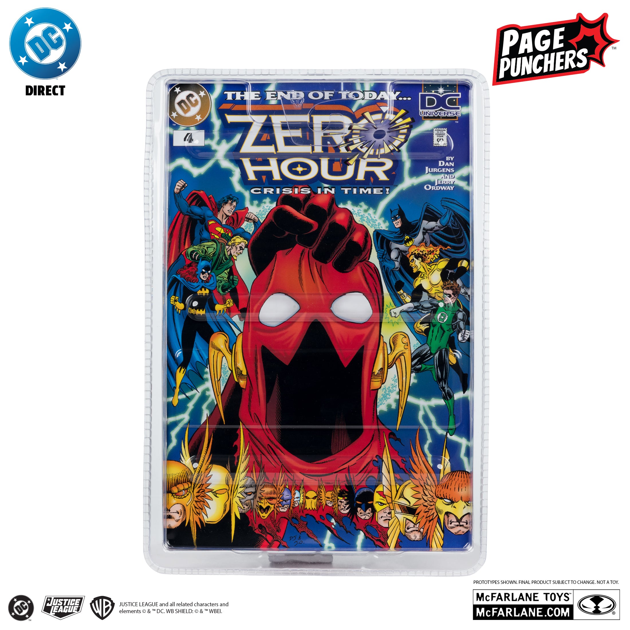 Extant (Zero Hour) with Comic (Page Punchers) Red Platinum Edition Action Figure