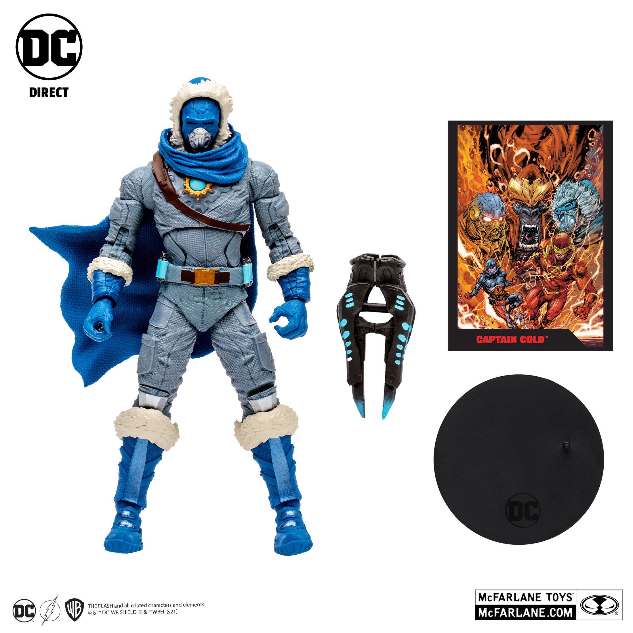 Captain Cold (DC Page Punchers) Figure By McFarlane