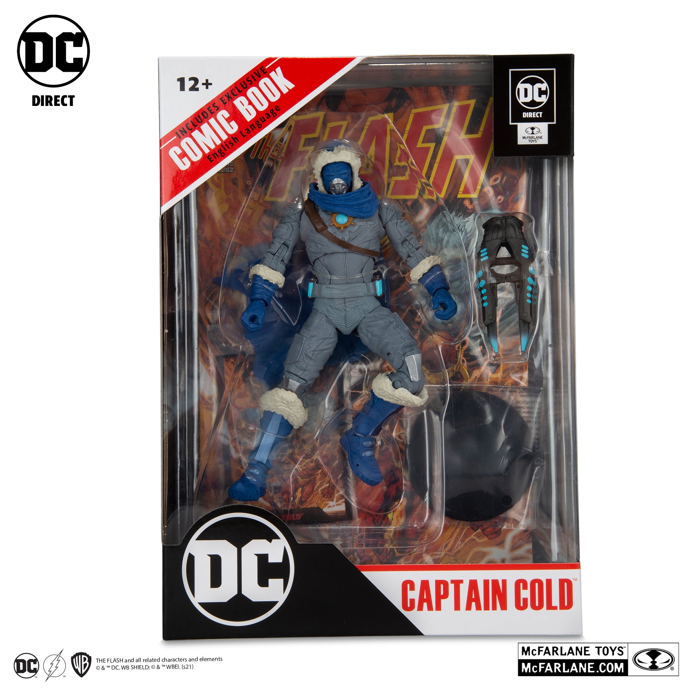 Captain Cold (DC Page Punchers) Figure By McFarlane