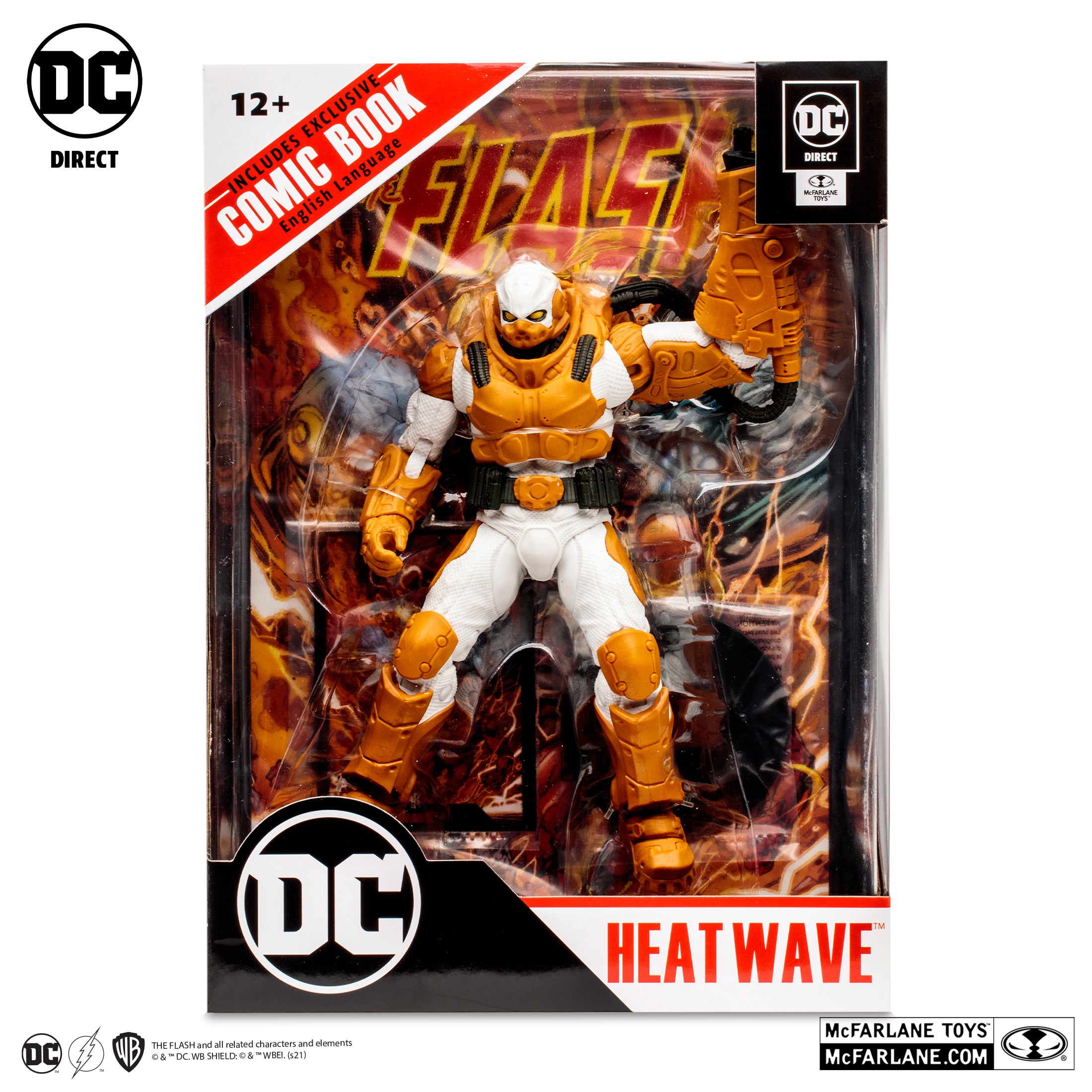 Heat Wave (DC Page Punchers) Figure By McFarlane