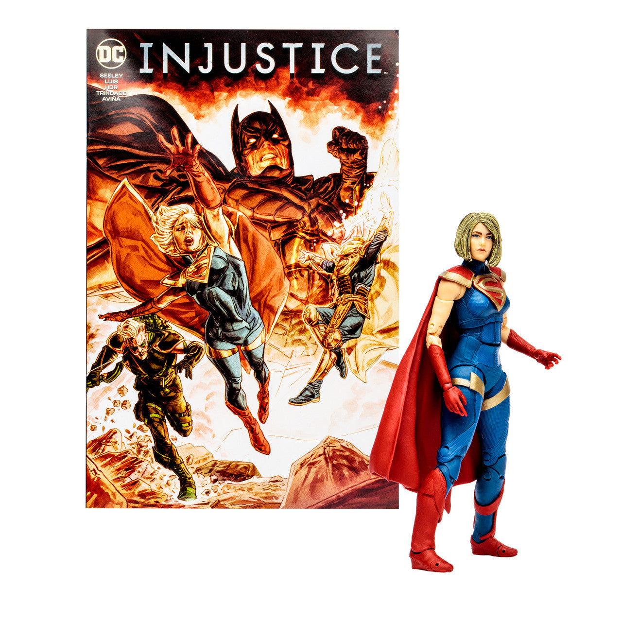 Supergirl w/Injustice 2 Comic (DC Page Punchers) Figure