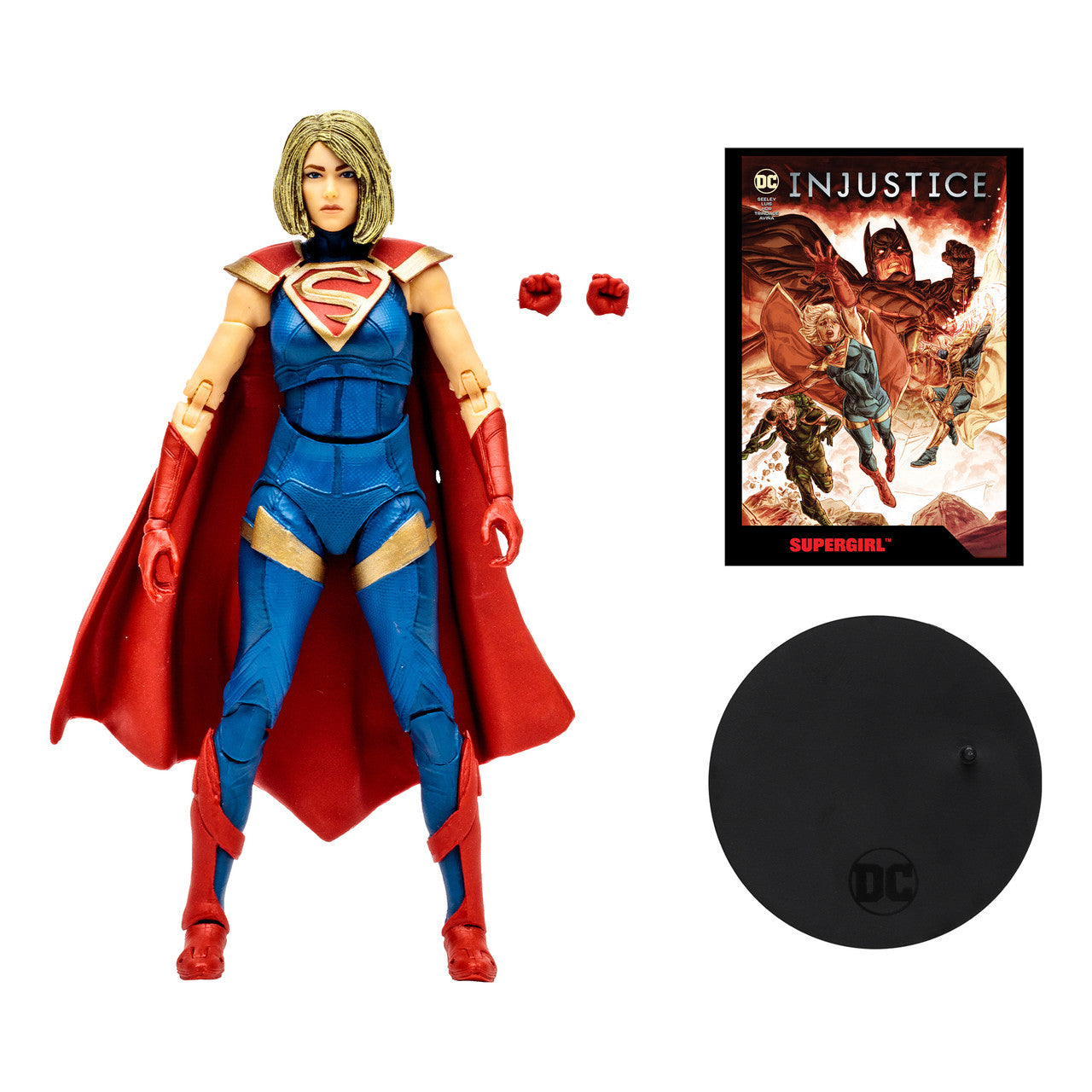 Supergirl w/Injustice 2 Comic (DC Page Punchers) Figure