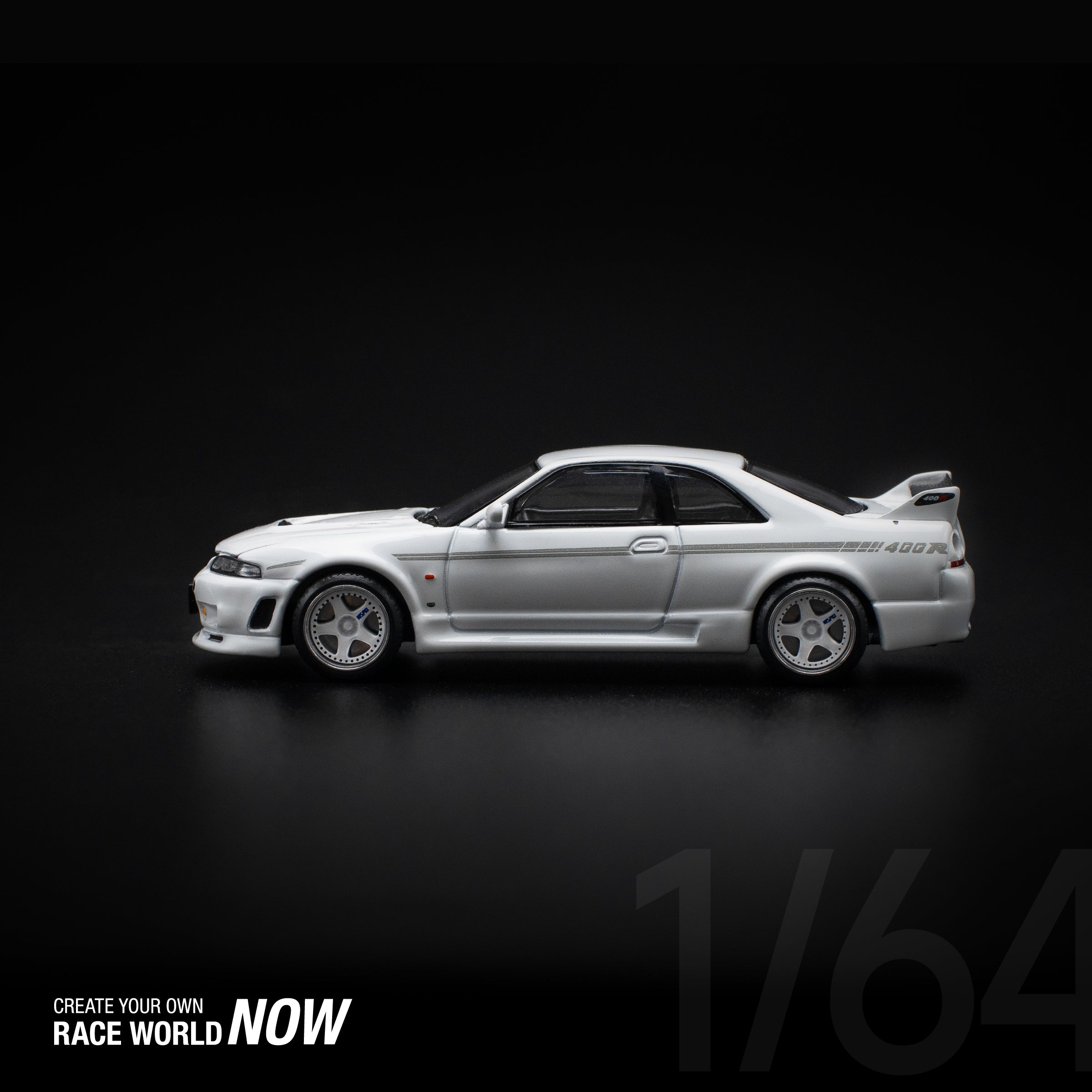 Nissan Skyline GT-R 400R NISMO (White) PR640052 by Pop Race