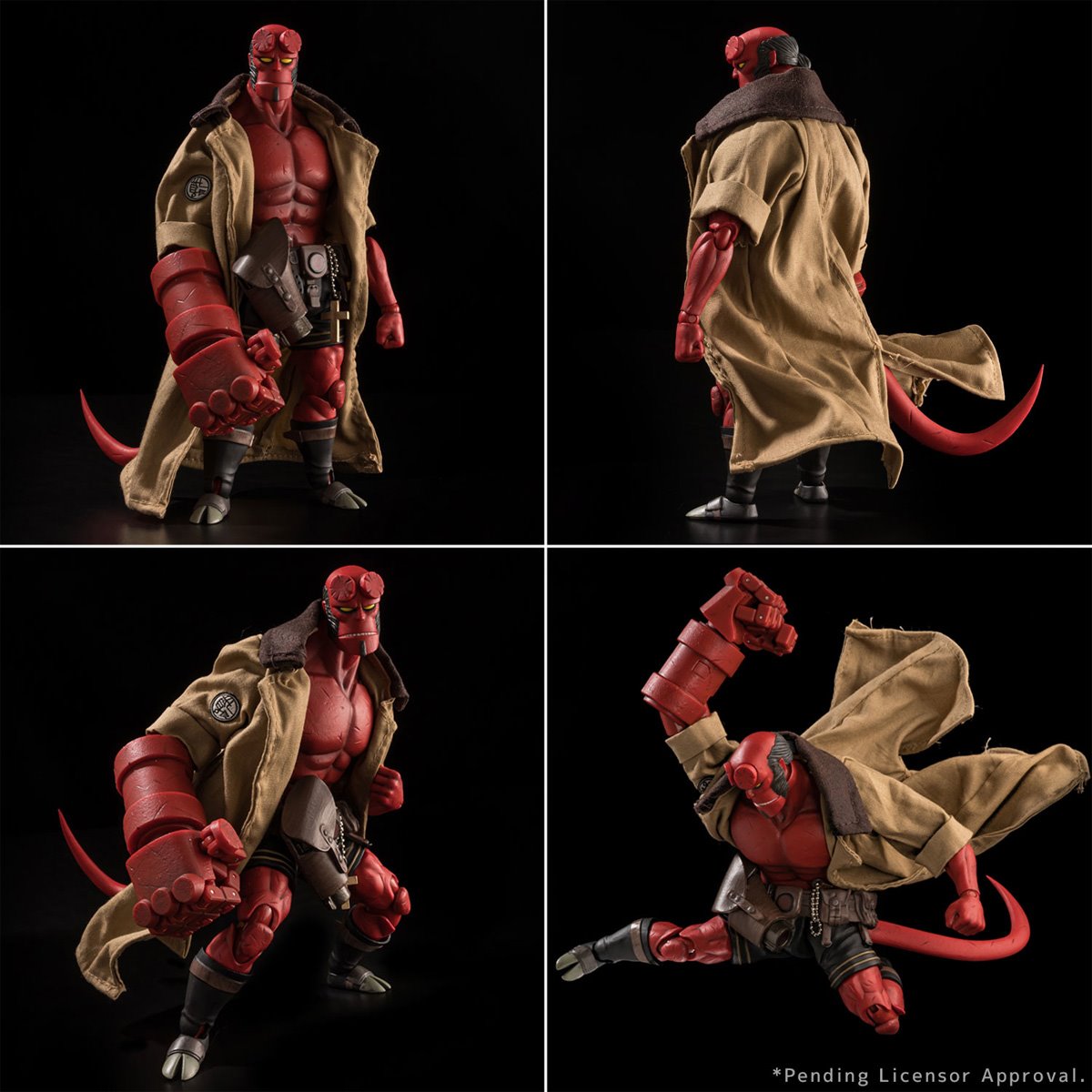 Hellboy 30th Anniversary 1:12 Scale Action Figure