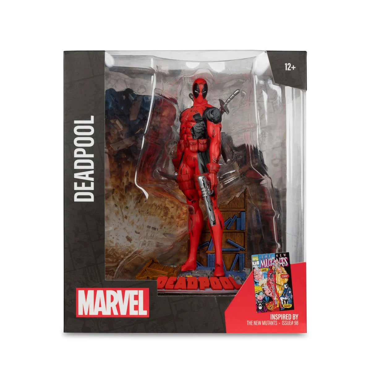 Deadpool The New Mutants #98 1:10 Scale Posed Figure with Scene