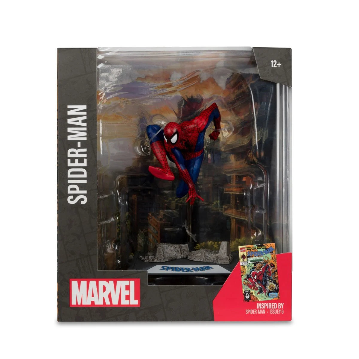 Spider-Man #6 1:10 Scale Posed Figure with Scene