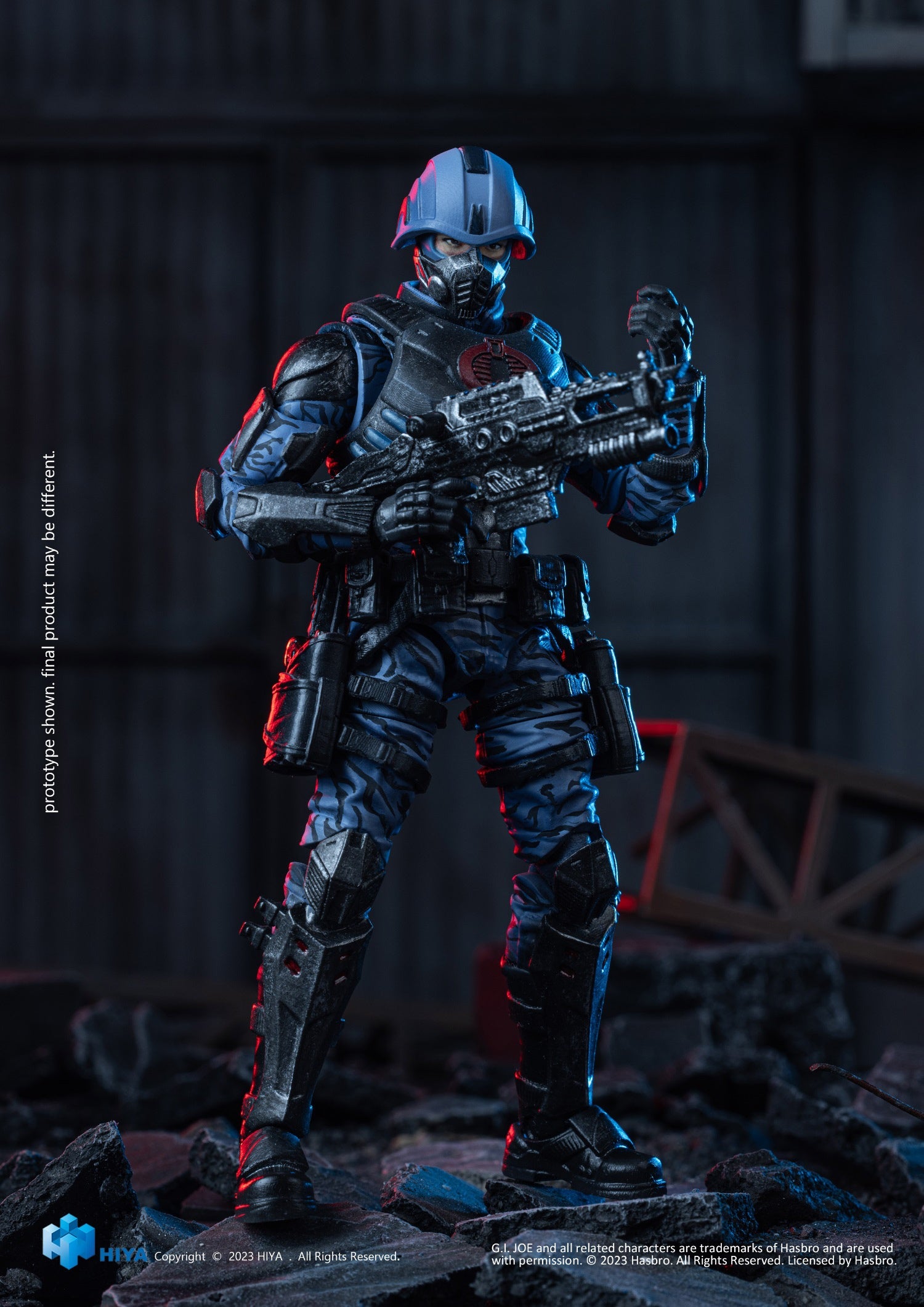 HIYA Exquisite Mini Series 1/18 Scale Cobra Trooper Action Figure