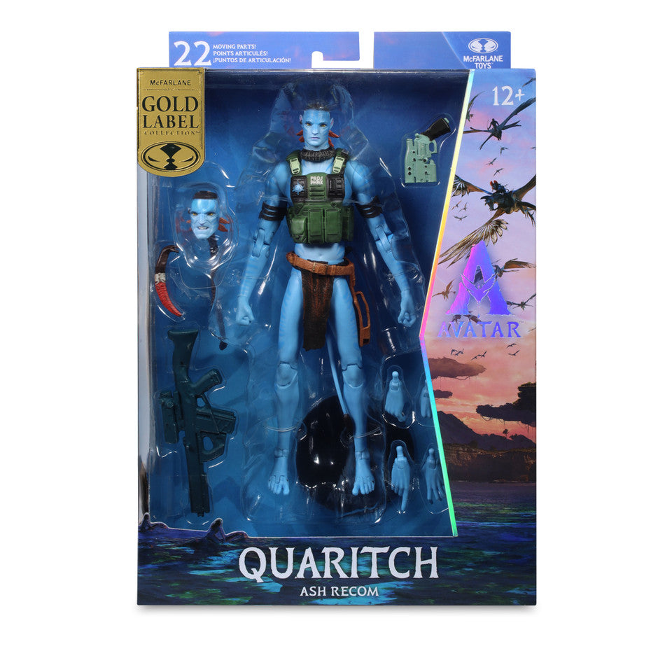 Quaritch: Ash Recom (Avatar: Fire and Ash) Gold Label Action Figure
