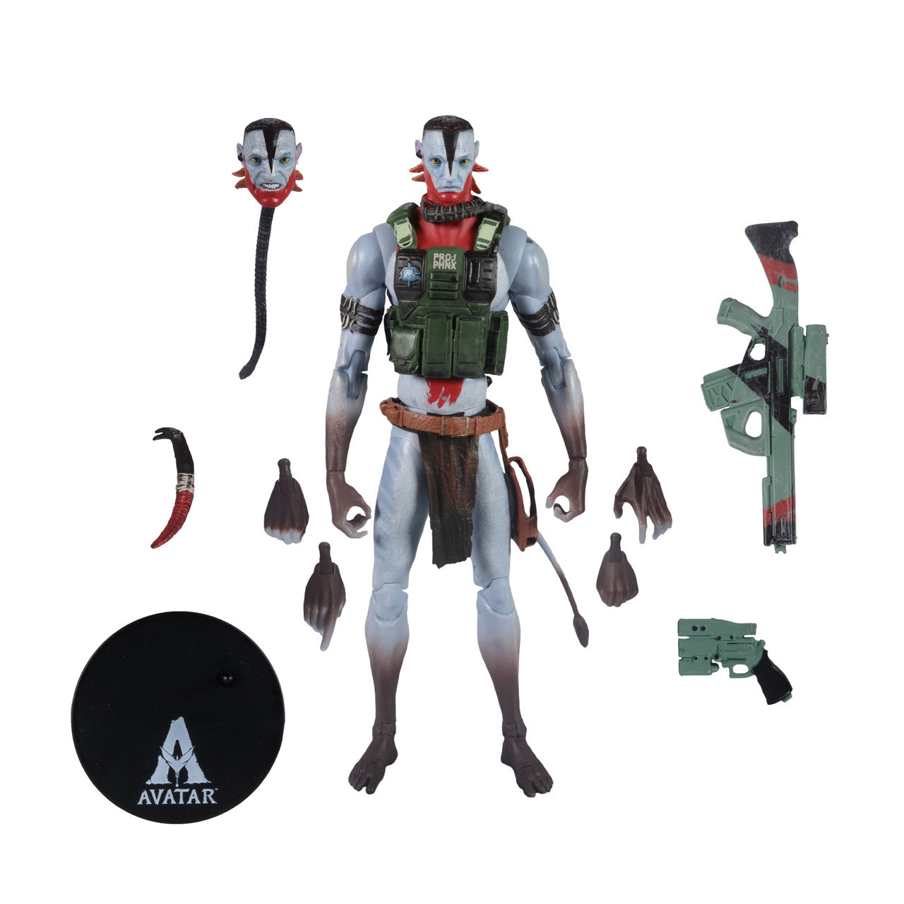 Quaritch Ash Warrior (Avatar: Fire and Ash) Action Figure