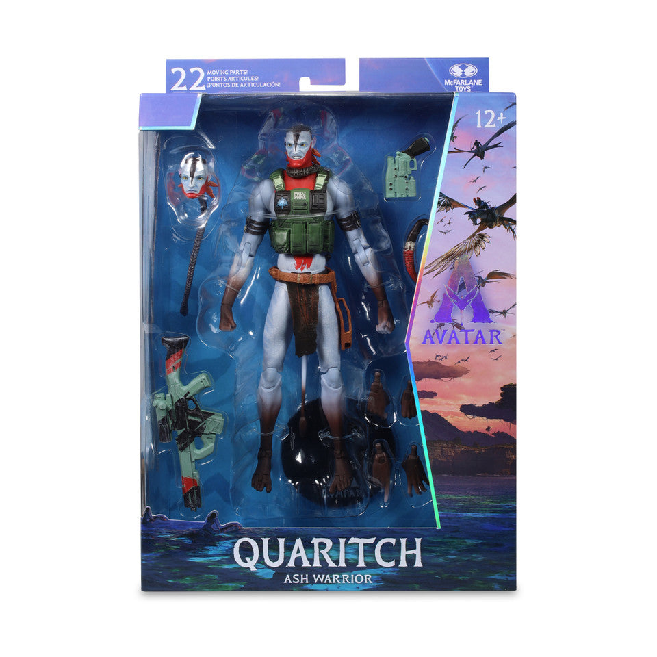 Quaritch Ash Warrior (Avatar: Fire and Ash) Action Figure