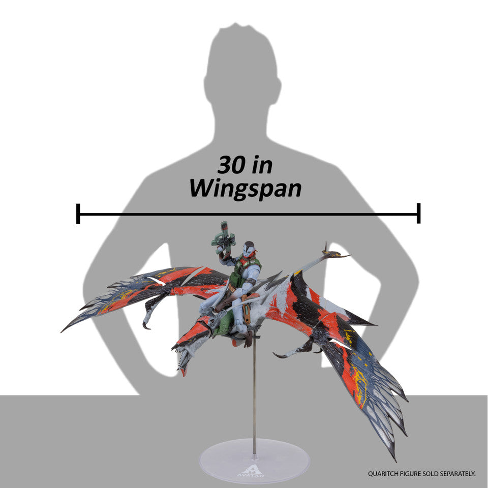 Quaritch's Banshee (Avatar: Fire and Ash) Figure