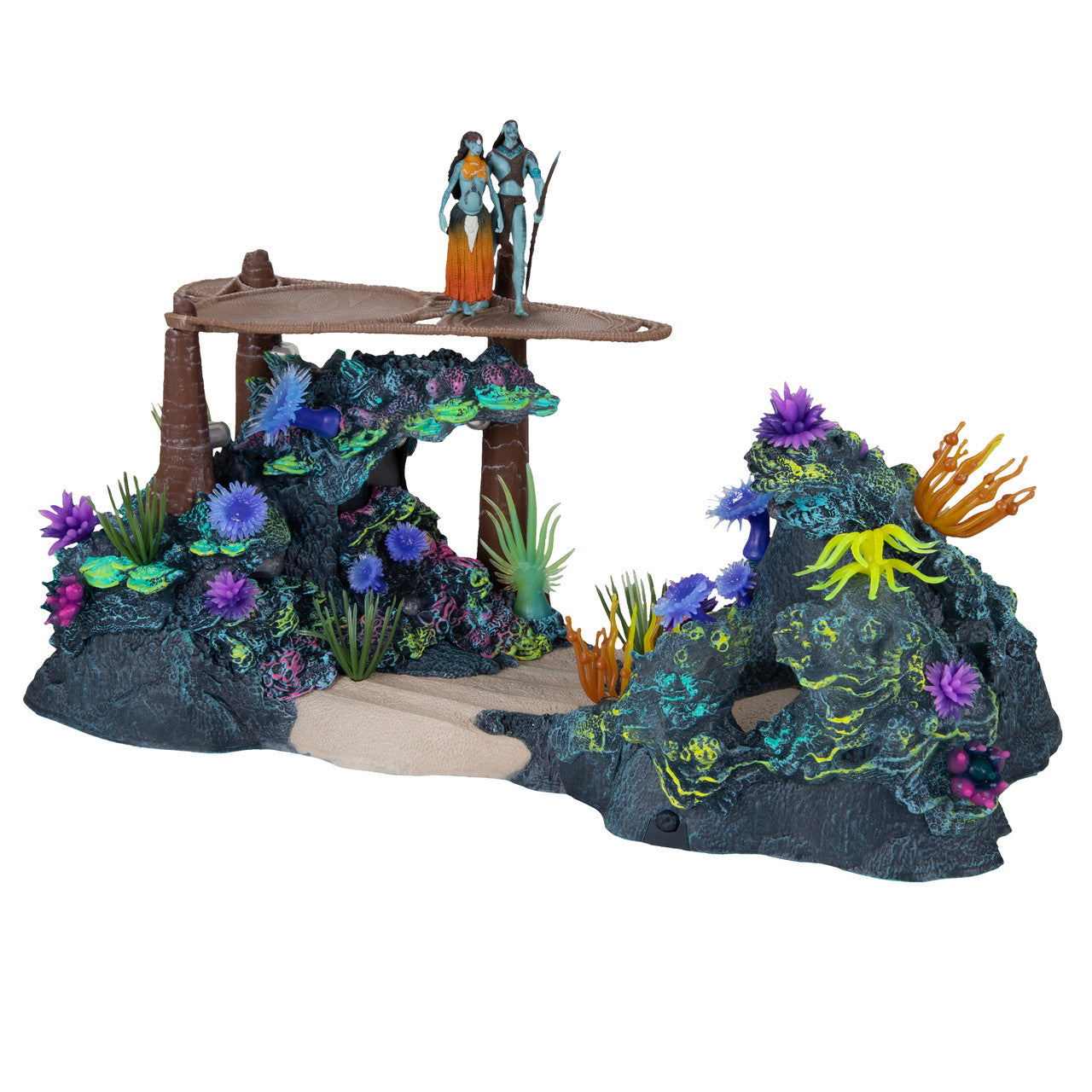 Avatar: The Way of Water Metkayina Reef w/Tonowari & Ronal World of Pandora Deluxe Set