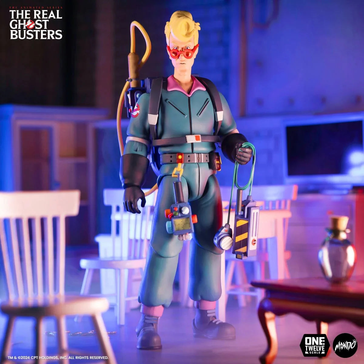 The Real Ghostbusters Egon Spengler 1:12 Scale Action Figure By Mondo