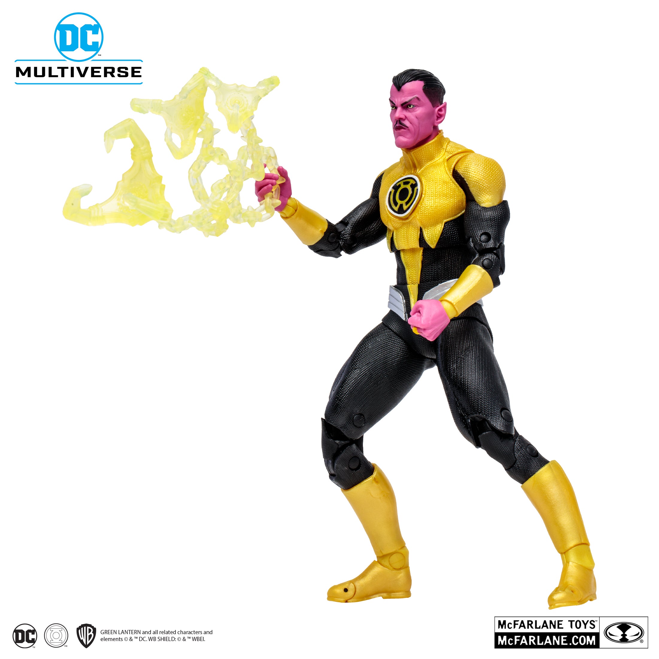 Sinestro Corps Wars  Collector Edition 7" Figure By McFarlane