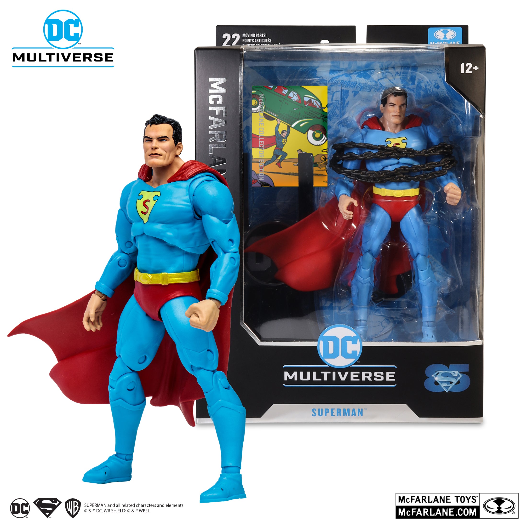 Superman (Action Comics #1) McFarlane Collector Edition Action Figure