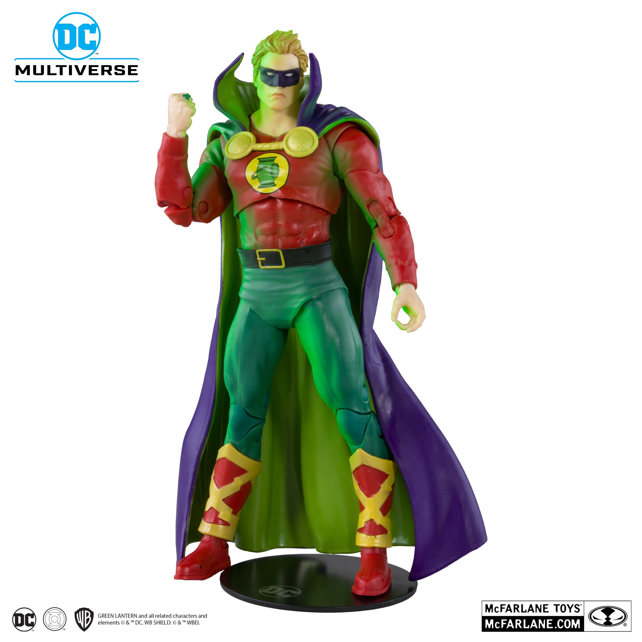 Green Lantern Alan Scott (Day of Vengeance) McFarlane Platinum Edition