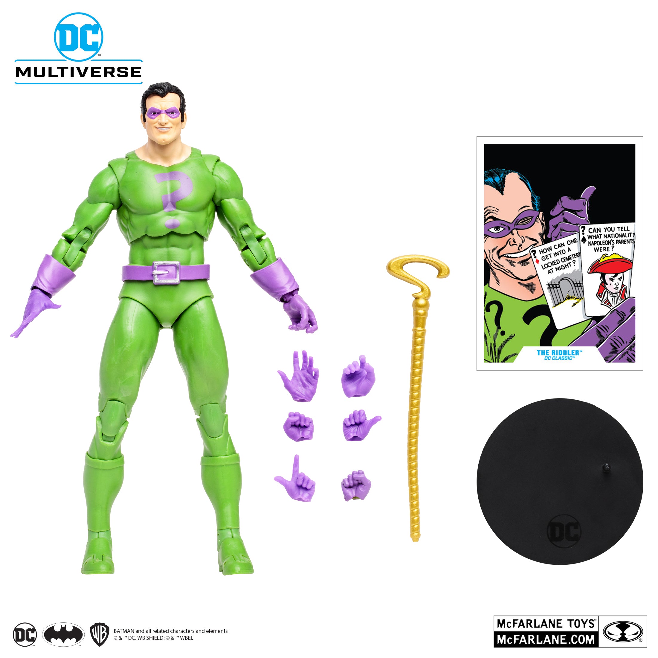 The Riddler (DC Classic) Platinum ver. 7-in Action Figure