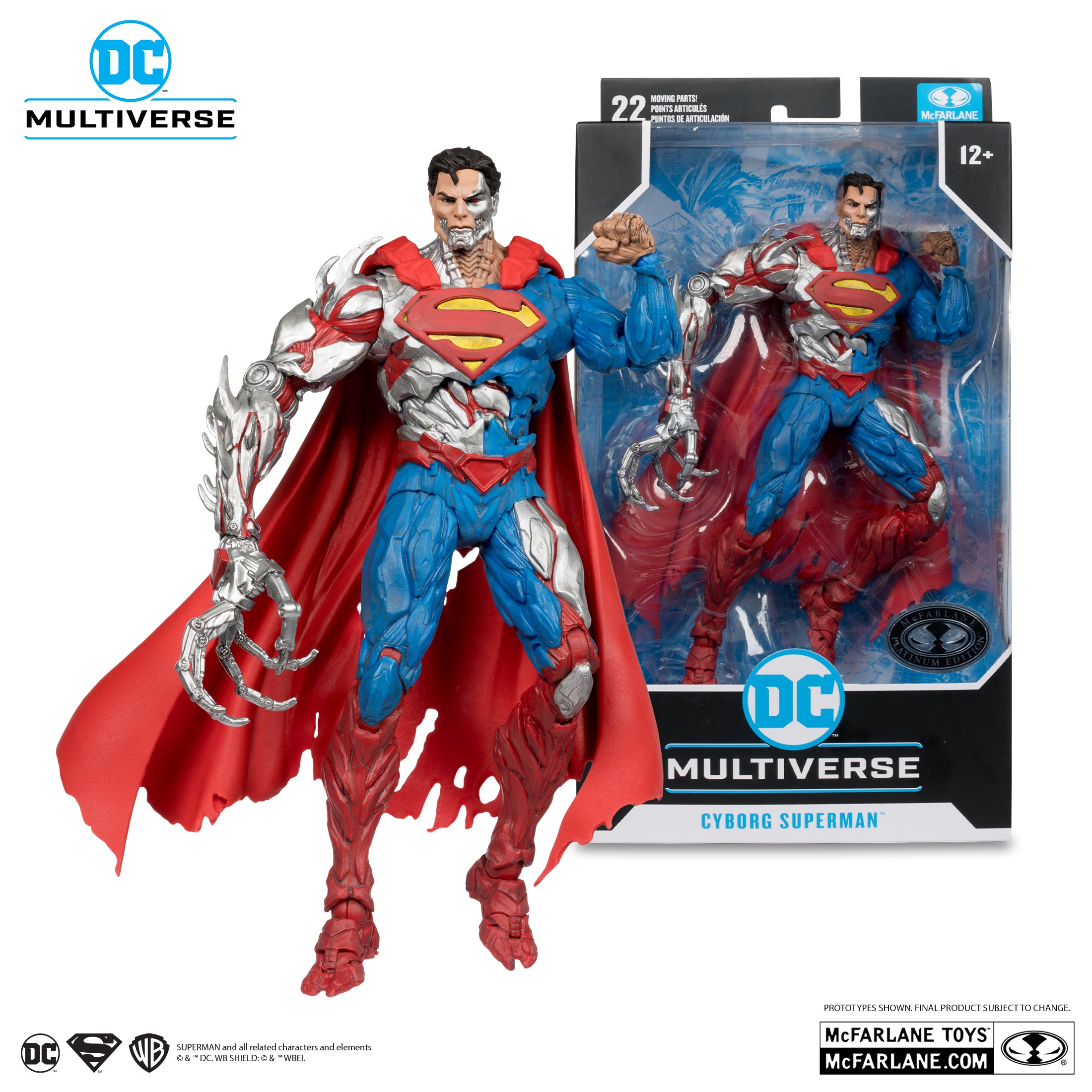 Cyborg Superman (New 52) Platinum Edition Action Figure