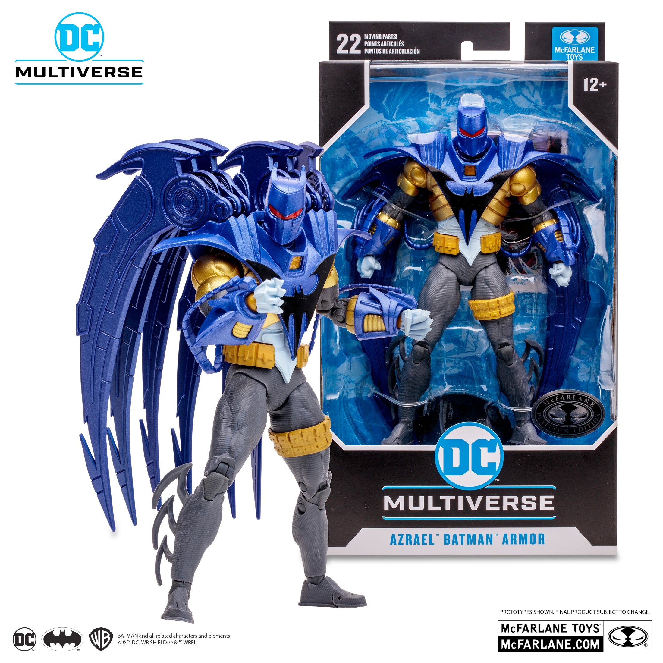 Azrael Batman Armor (Batman: Knightsend) Platinum Edition Action Figur