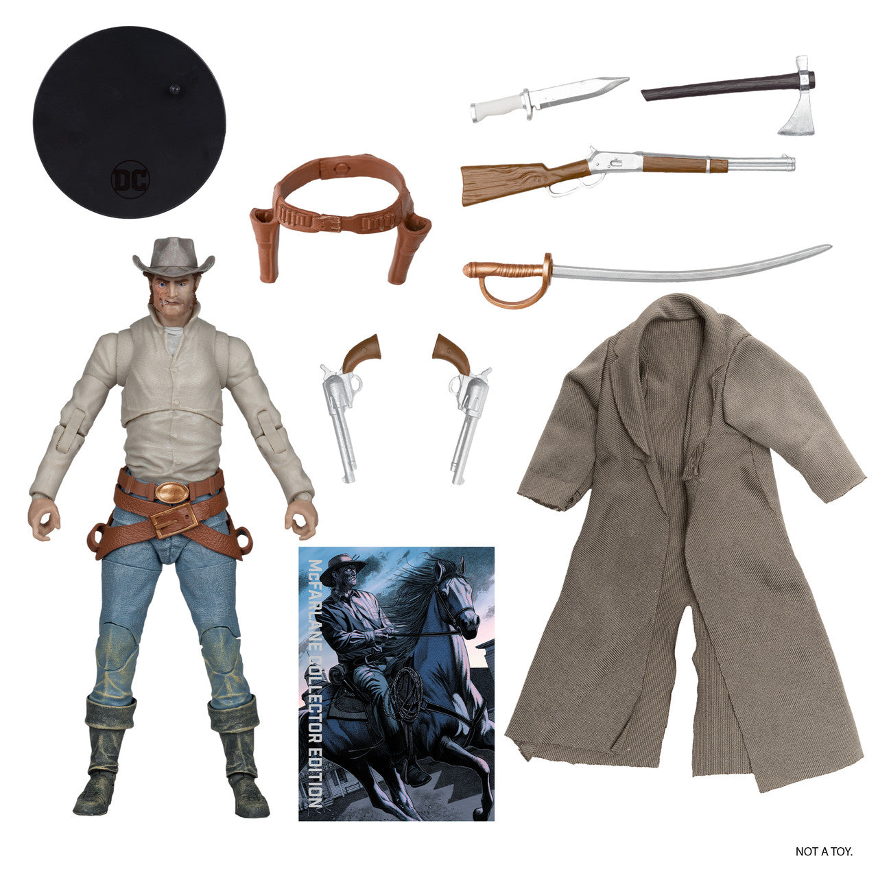 Jonah Hex & The General (All-Star Western) Exclusive Gold Label 2-Pack Figure