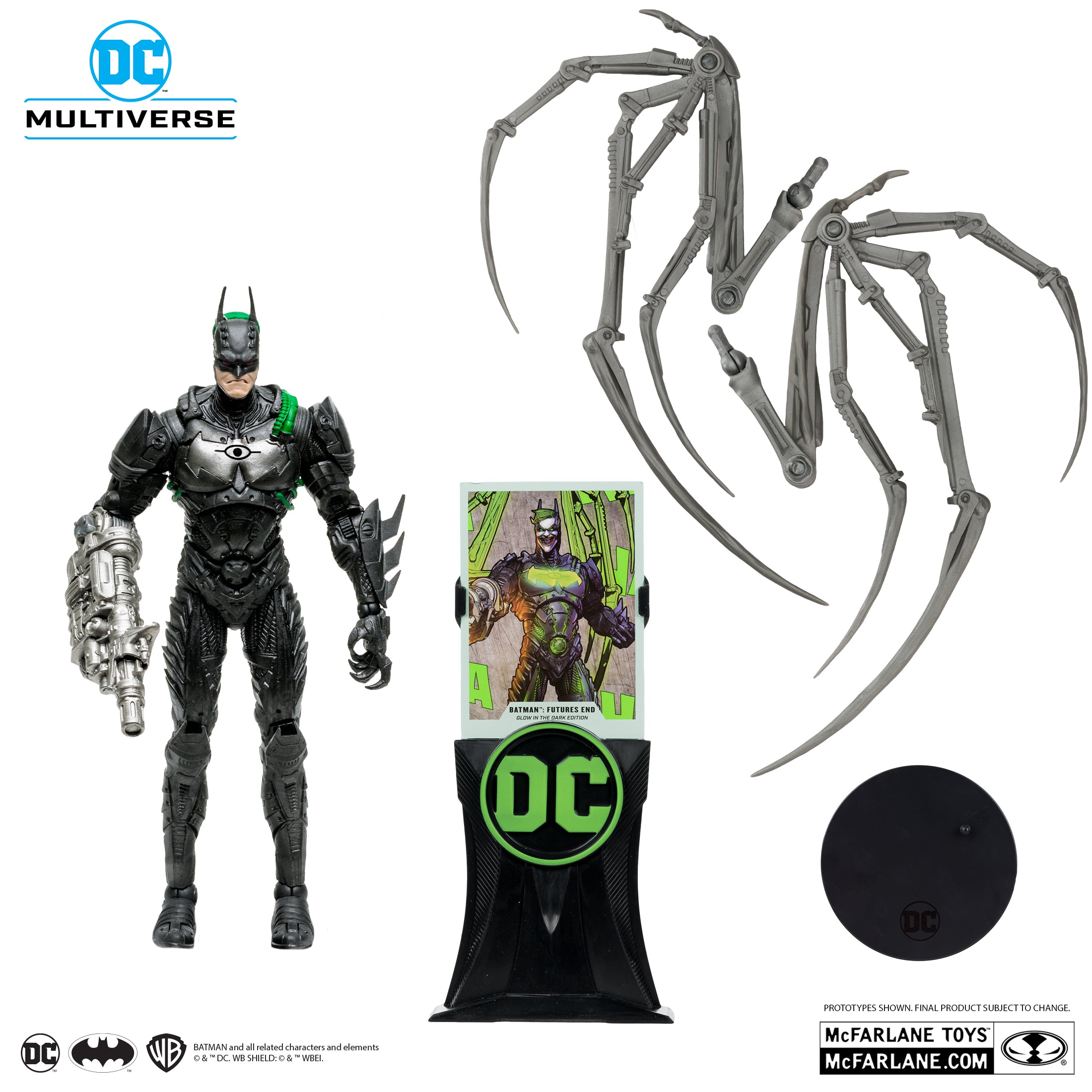 Batman: Futures End (Glow In The Dark Edition) Gold Label Action Figure