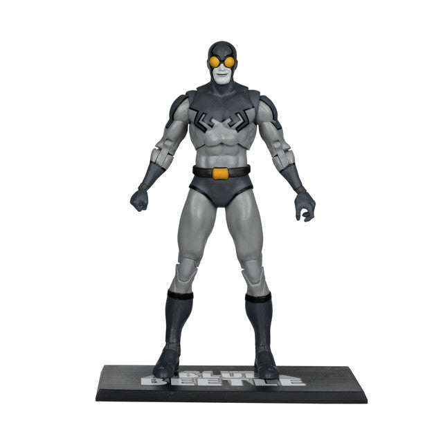 Blue Beetle (Black & White Accent Edition) Gold Label by McFarlane