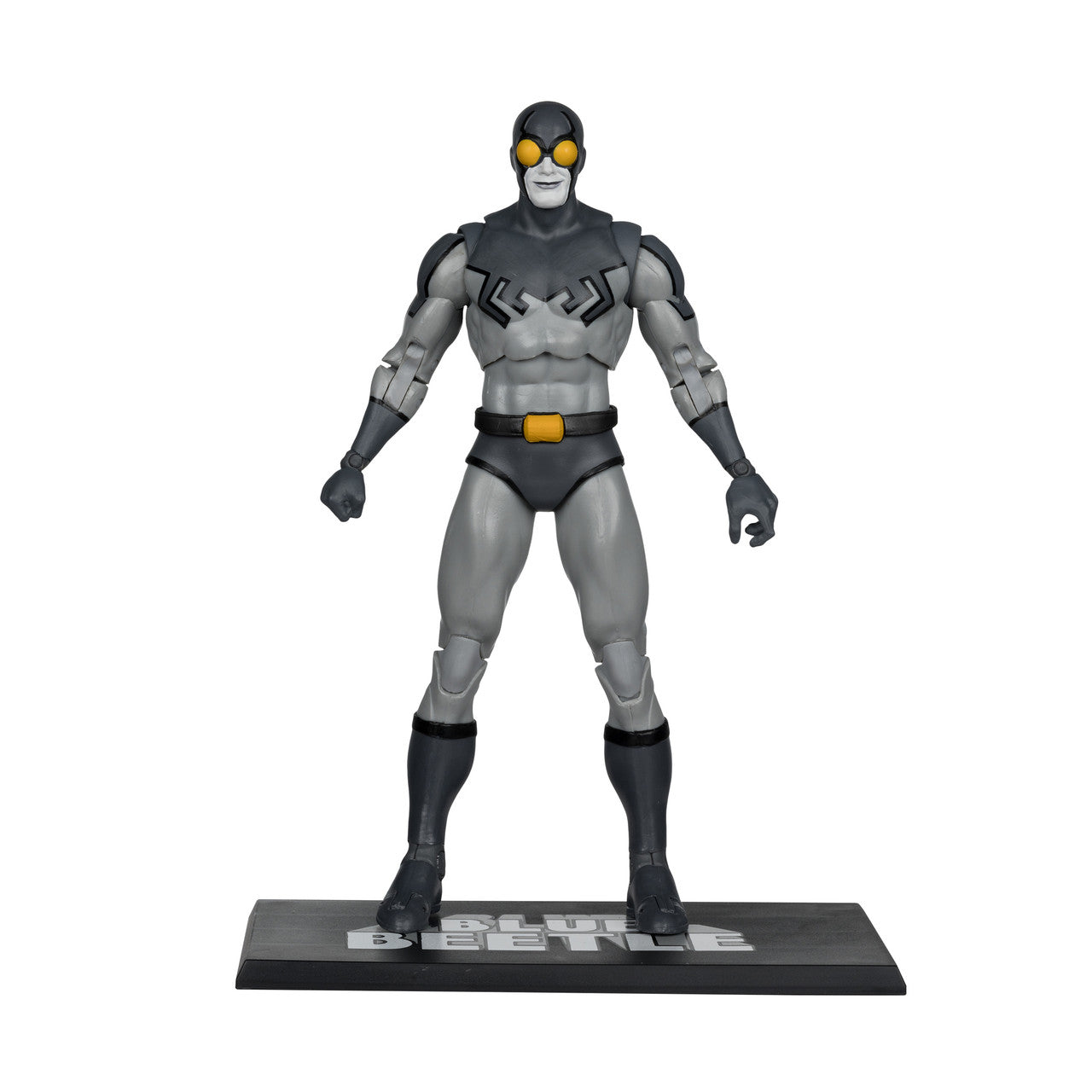 Blue Beetle (Black & White Accent Edition) Gold Label Action Figure