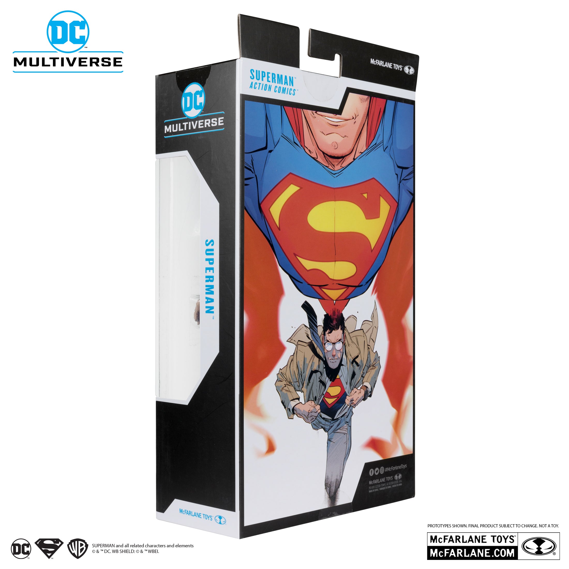 Superman (Action Comics) Gold Label Action Figure by Mcfarlane