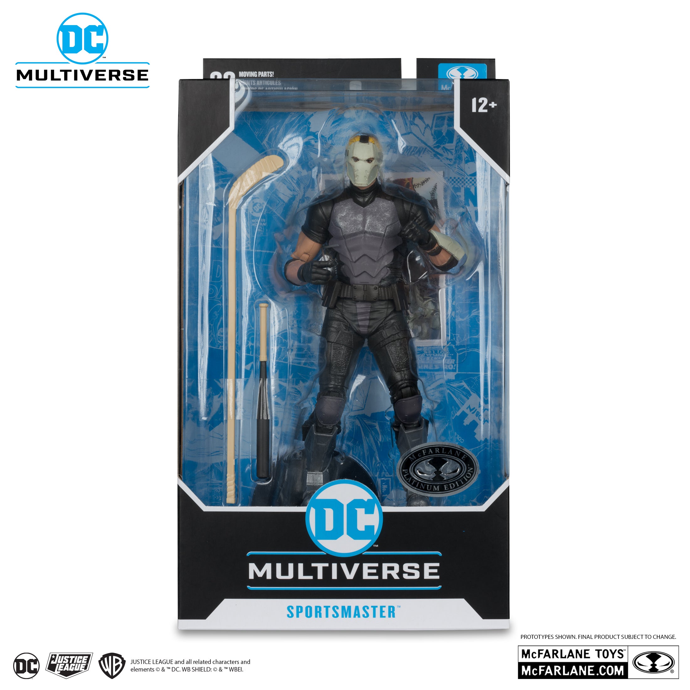 Sportsmaster Action Figure [DC Classic, Platinum Edition] By McFarlane