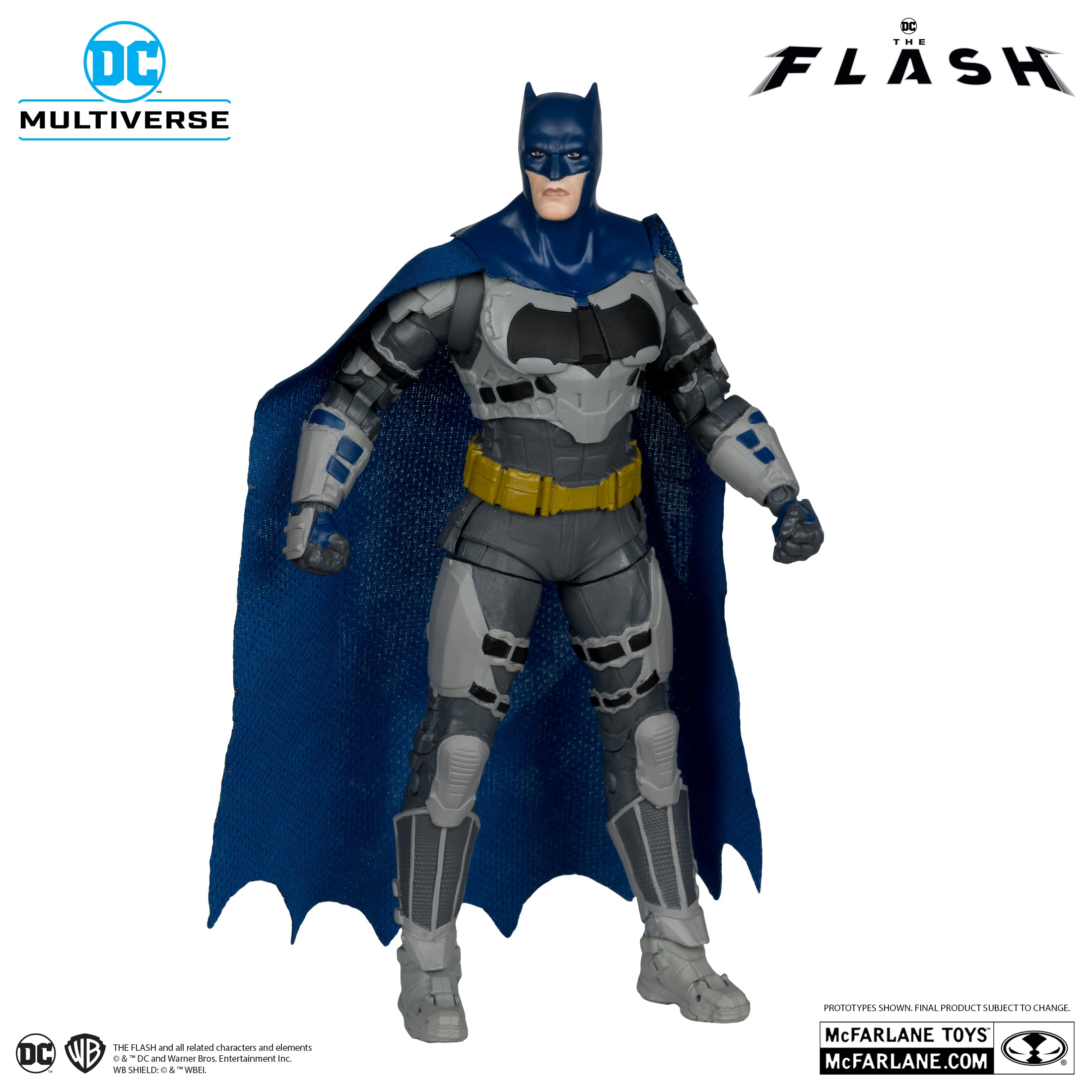 Batman Ben Afleck (The Flash Movie) Platinum Edition Figure By McFarlane