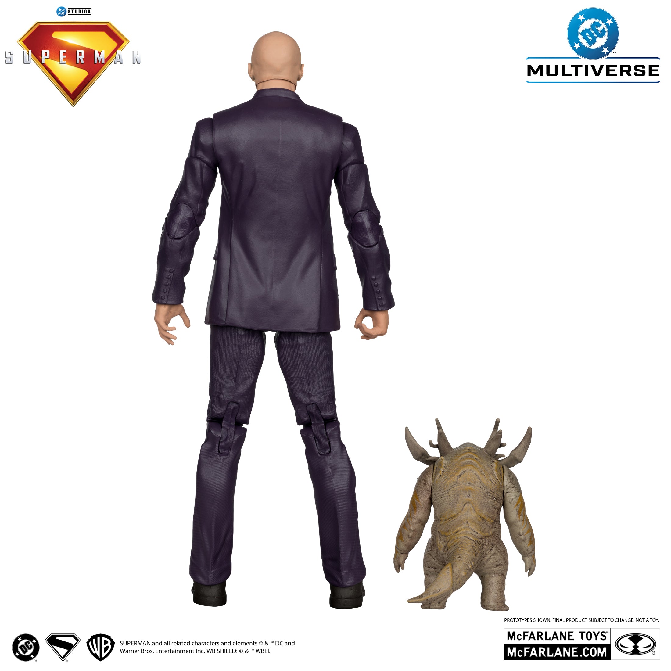 Superman Movie Lex Luthor and Baby Kaiju Deluxe Theatrical Edition Action Figure