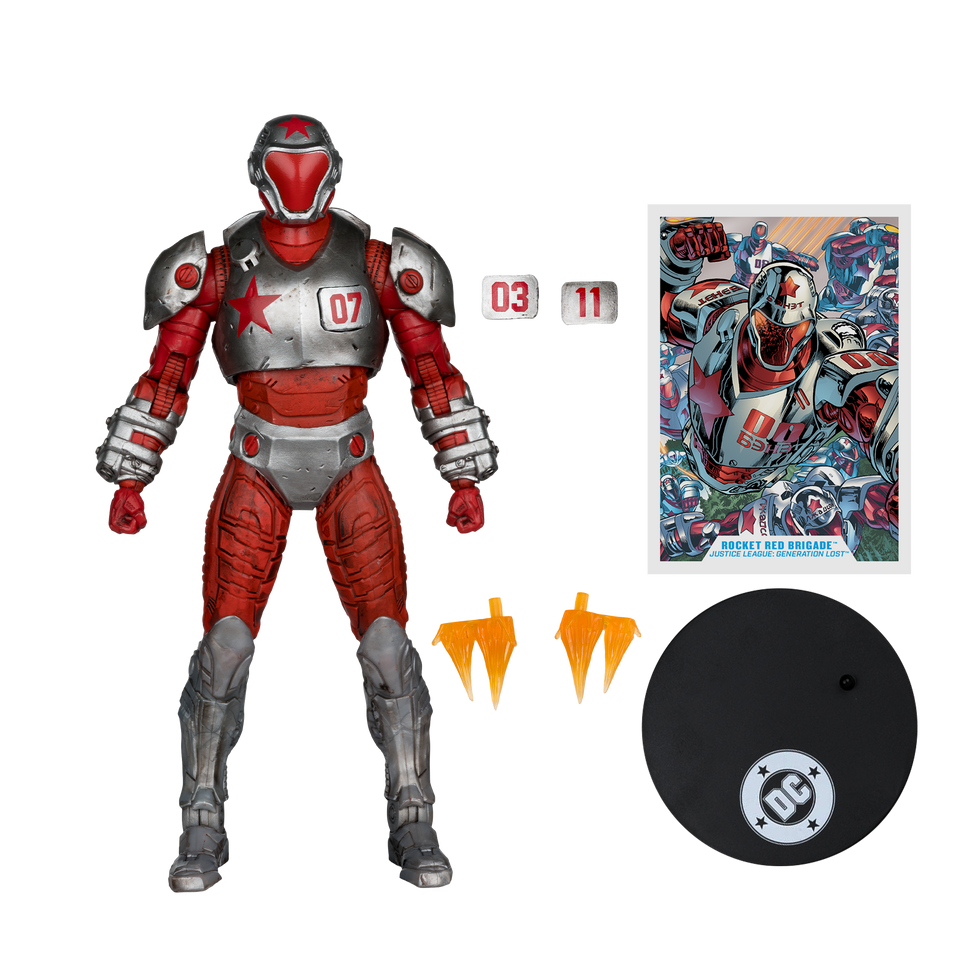 Rocket Red Brigade (Justice League: Generation Lost) Action Figure