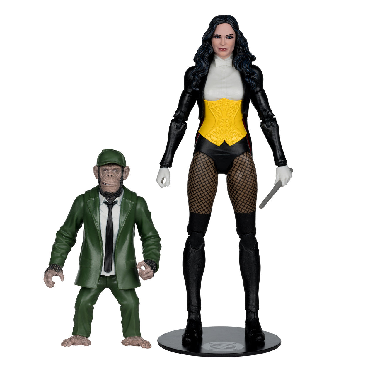 Zatanna w/Detective Chimp (DC Classic) McFarlane Collector Edition Action Figure