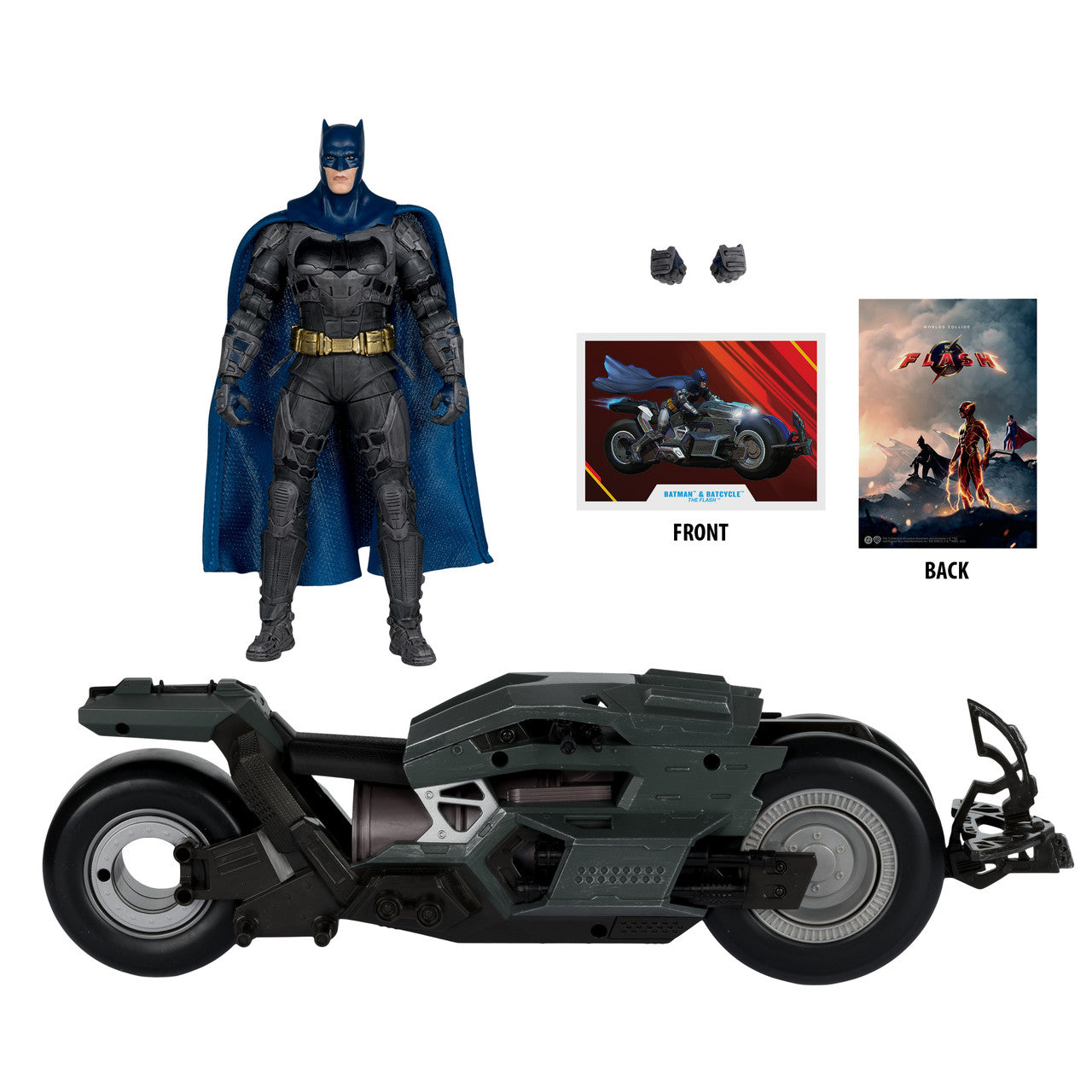 The Flash Batmobile Vehicle and Batman Action Figure