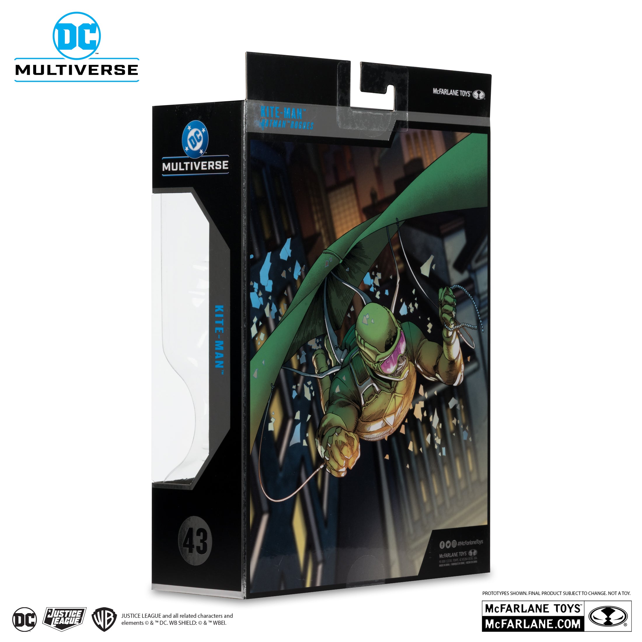 Kite-Man (Batman Rogues) Gold Label McFarlane Collector Edition Action Figure