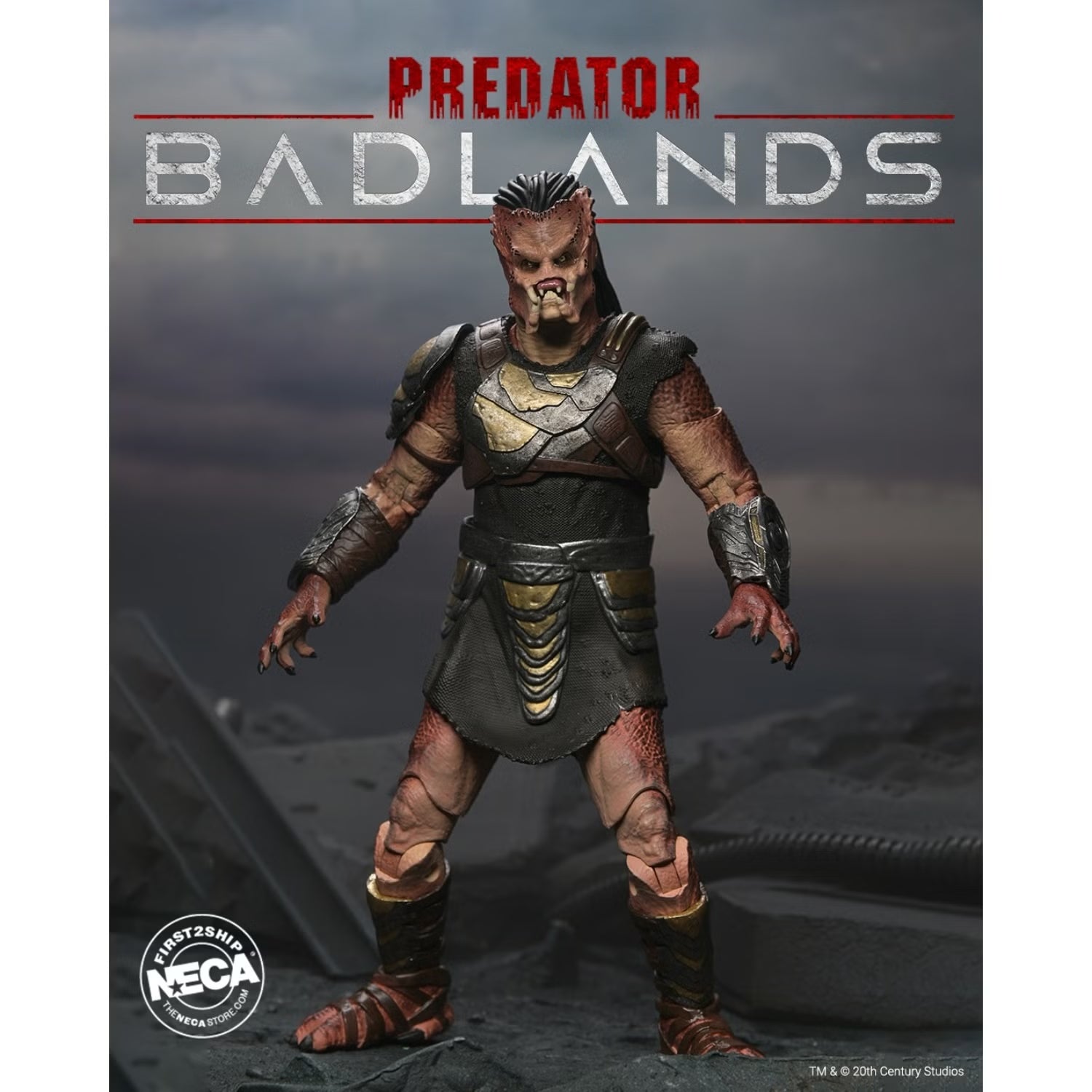 Predator Badlands Ultimate Dek (Training Armor) Action Figure From Neca