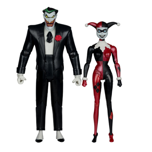 Harley Quinn and The Joker (Batman: The Animated Series) Mad Love Gold Label 2-Pack Action Figure