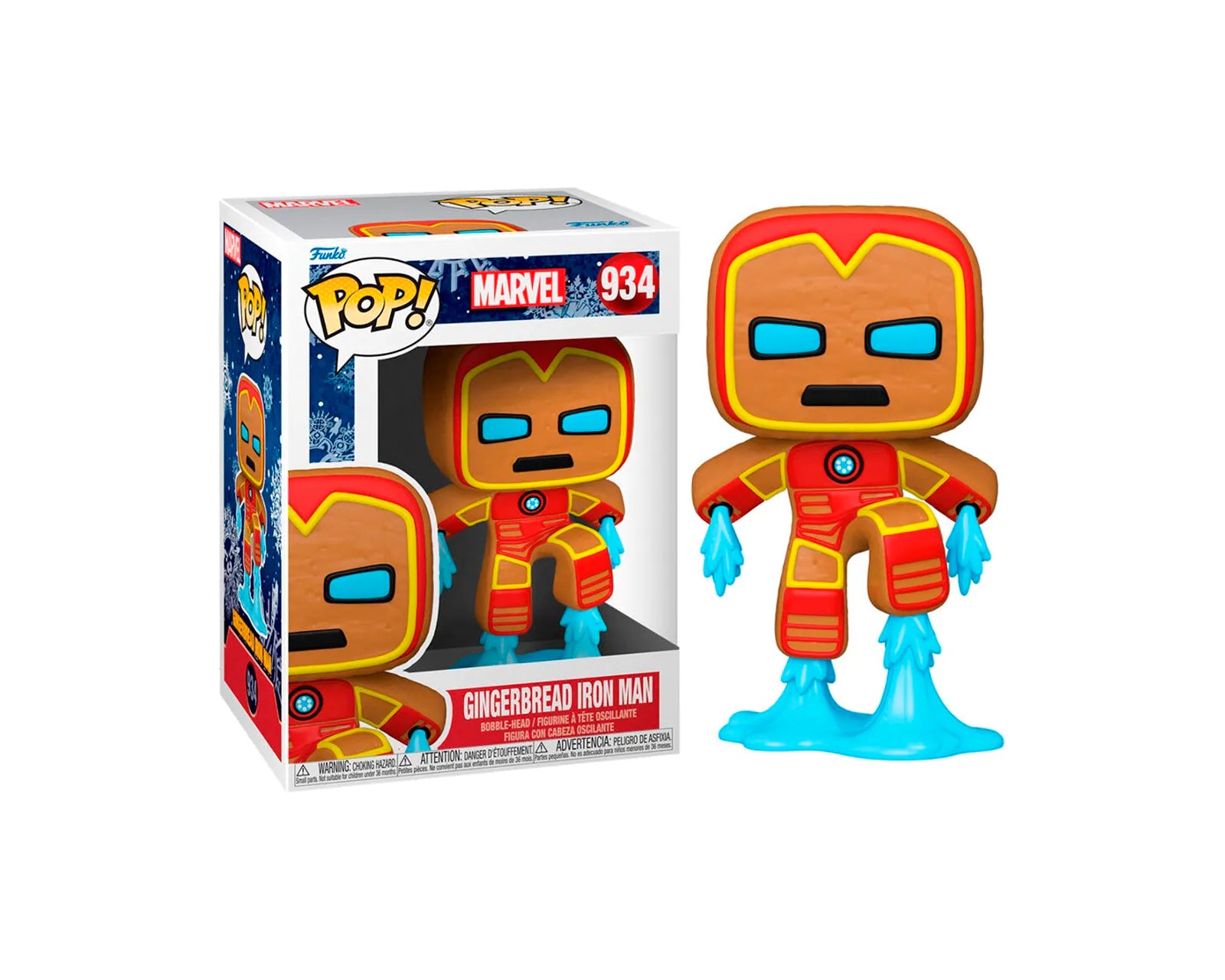 Marvel Holiday Gingerbread Iron Man Funko Pop!