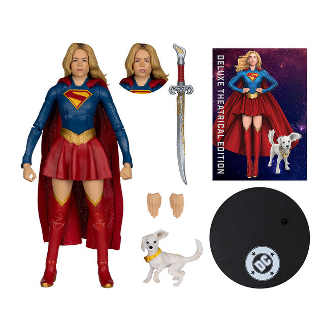 Supergirl Movie Supergirl and Baby Krypto Deluxe Theatrical Edition Action Figure